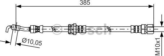 BOSCH 1 987 481 385 - Furtun frana aaoparts.ro