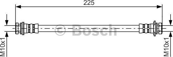 BOSCH 1 987 481 387 - Furtun frana aaoparts.ro