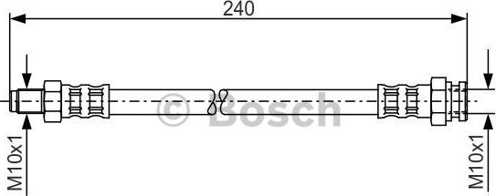BOSCH 1 987 481 220 - Furtun frana aaoparts.ro