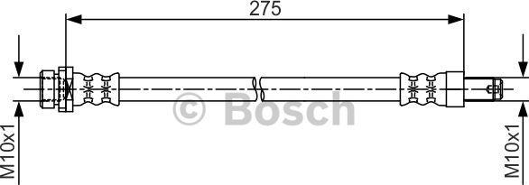 BOSCH 1 987 481 704 - Furtun frana aaoparts.ro