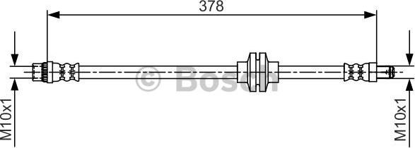 BOSCH 1 987 481 707 - Furtun frana aaoparts.ro