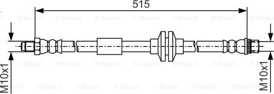 BOSCH 1 987 481 A16 - Furtun frana aaoparts.ro