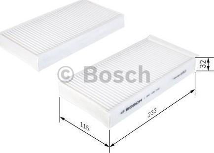 BOSCH 1 987 435 046 - Filtru, aer habitaclu aaoparts.ro