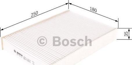 BOSCH 1 987 435 057 - Filtru, aer habitaclu aaoparts.ro