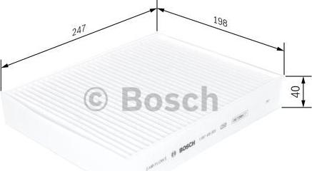 BOSCH 1 987 435 003 - Filtru, aer habitaclu aaoparts.ro