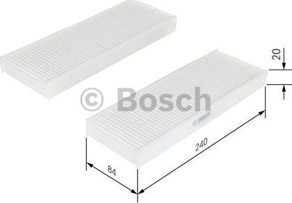 BOSCH 1 987 435 033 - Filtru, aer habitaclu aaoparts.ro