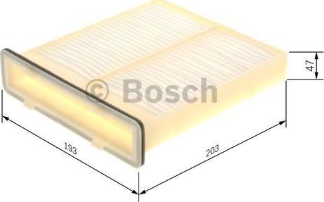 BOSCH 1 987 435 037 - Filtru, aer habitaclu aaoparts.ro