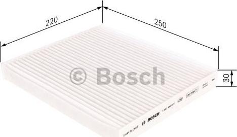 BOSCH 1 987 435 027 - Filtru, aer habitaclu aaoparts.ro