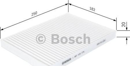 BOSCH 1 987 435 075 - Filtru, aer habitaclu aaoparts.ro