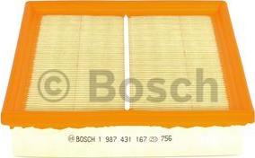 BOSCH 1 987 431 167 - Filtru, aer habitaclu aaoparts.ro