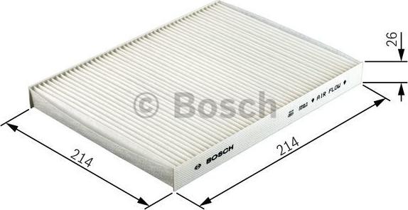 BOSCH 1 987 432 499 - Filtru, aer habitaclu aaoparts.ro