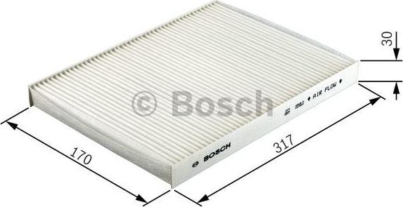 BOSCH 1 987 432 402 - Filtru, aer habitaclu aaoparts.ro