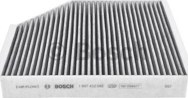 BOSCH 1 987 432 548 - Filtru, aer habitaclu aaoparts.ro