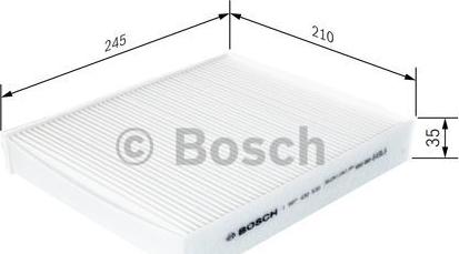 BOSCH 1 987 432 539 - Filtru, aer habitaclu aaoparts.ro