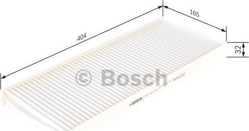 BOSCH 1 987 432 091 - Filtru, aer habitaclu aaoparts.ro