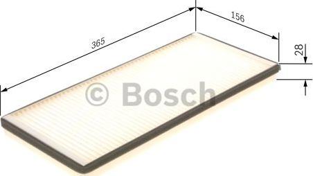 BOSCH 1 987 432 043 - Filtru, aer habitaclu aaoparts.ro