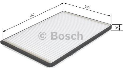 BOSCH 1 987 432 058 - Filtru, aer habitaclu aaoparts.ro