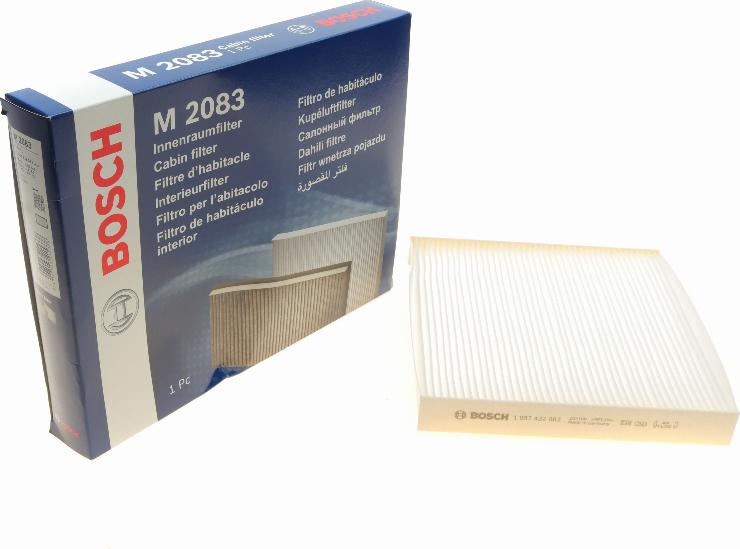 BOSCH 1 987 432 083 - Filtru, aer habitaclu aaoparts.ro