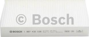 BOSCH 1 987 432 039 - Filtru, aer habitaclu aaoparts.ro