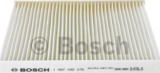 BOSCH 1 987 432 075 - Filtru, aer habitaclu aaoparts.ro