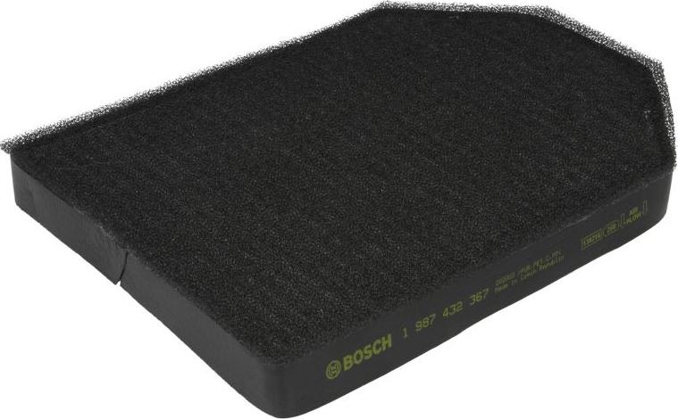 BOSCH 1 987 432 367 - Filtru, aer habitaclu aaoparts.ro