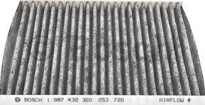 BOSCH 1 987 432 320 - Filtru, aer habitaclu aaoparts.ro