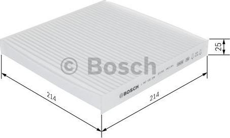 BOSCH 1 987 432 299 - Filtru, aer habitaclu aaoparts.ro