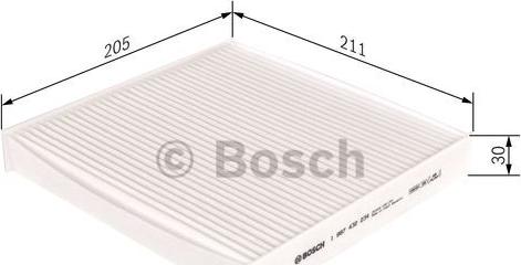 BOSCH 1 987 432 234 - Filtru, aer habitaclu aaoparts.ro