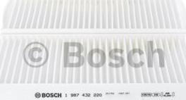 BOSCH 1 987 432 220 - Filtru, aer habitaclu aaoparts.ro