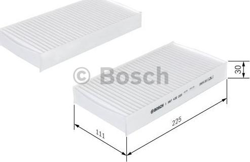 BOSCH 1 987 432 220 - Filtru, aer habitaclu aaoparts.ro