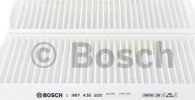 BOSCH 1 987 432 220 - Filtru, aer habitaclu aaoparts.ro