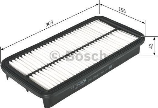 BOSCH 1 987 429 135 - Filtru aer aaoparts.ro