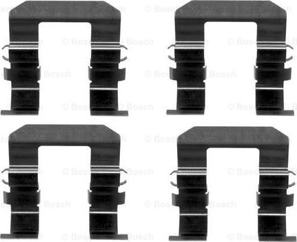 BOSCH 1 987 474 444 - Set accesorii, placute frana aaoparts.ro