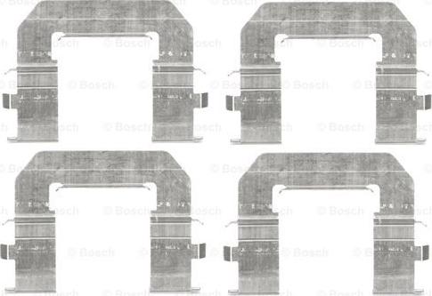BOSCH 1 987 474 480 - Set accesorii, placute frana aaoparts.ro