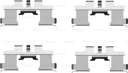 BOSCH 1 987 474 431 - Set accesorii, placute frana aaoparts.ro