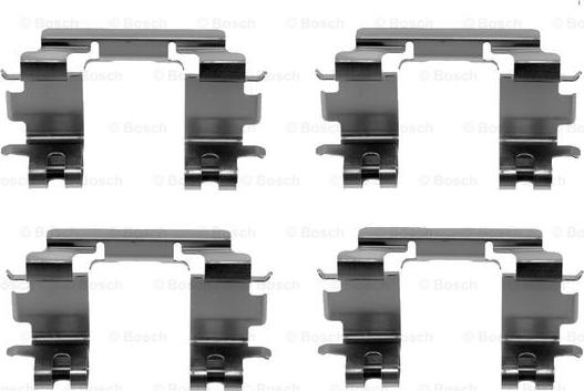 BOSCH 1 987 474 425 - Set accesorii, placute frana aaoparts.ro