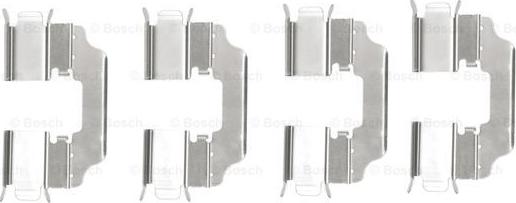BOSCH 1 987 474 478 - Set accesorii, placute frana aaoparts.ro