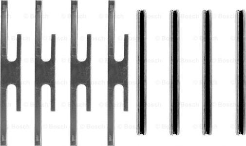 BOSCH 1 987 474 604 - Set accesorii, placute frana aaoparts.ro