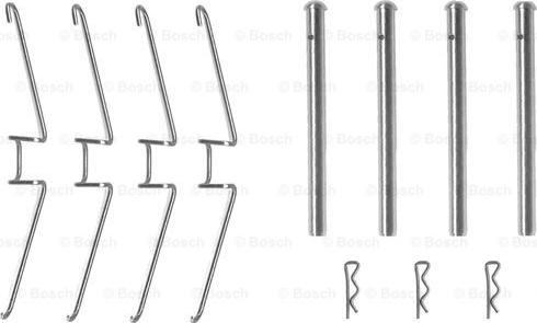 BOSCH 1 987 474 611 - Set accesorii, placute frana aaoparts.ro