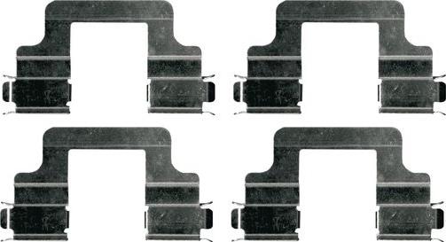 BOSCH 1 987 474 685 - Set accesorii, placute frana aaoparts.ro