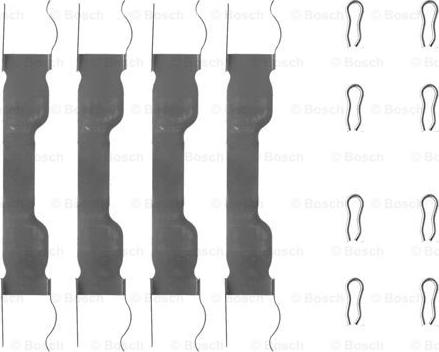 BOSCH 1 987 474 099 - Set accesorii, placute frana aaoparts.ro