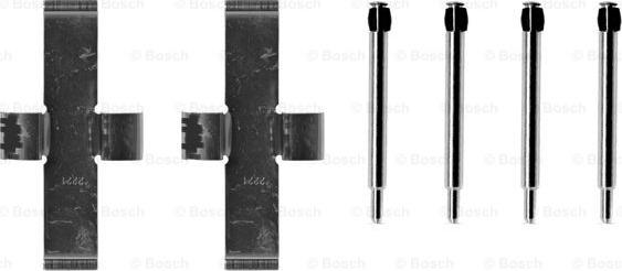 BOSCH 1 987 474 061 - Set accesorii, placute frana aaoparts.ro