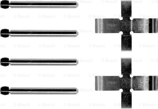 BOSCH 1 987 474 010 - Set accesorii, placute frana aaoparts.ro