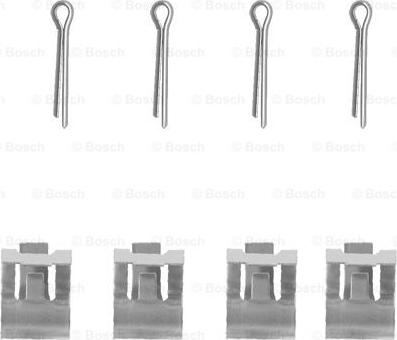 BOSCH 1 987 474 034 - Set accesorii, placute frana aaoparts.ro