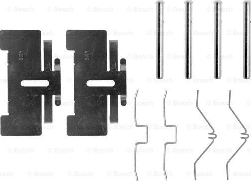 BOSCH 1 987 474 023 - Set accesorii, placute frana aaoparts.ro