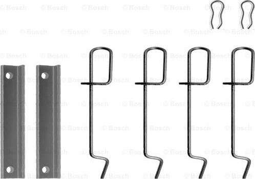 BOSCH 1 987 474 078 - Set accesorii, placute frana aaoparts.ro