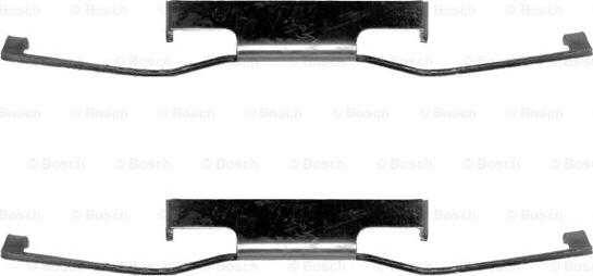BOSCH 1 987 474 072 - Set accesorii, placute frana aaoparts.ro