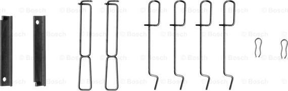 BOSCH 1 987 474 195 - Set accesorii, placute frana aaoparts.ro