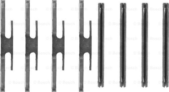 BOSCH 1 987 474 129 - Set accesorii, placute frana aaoparts.ro