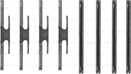 BOSCH 1 987 474 126 - Set accesorii, placute frana aaoparts.ro